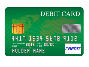 la tarjeta de débito