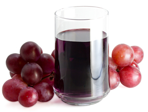 el jugo de uva