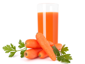 el jugo de zanahoria