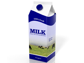 la leche de vaca